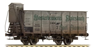 Wagon piwny  G10 "Klosterbrauerei Alpirsbach" , skala H0, BRAWA 48092