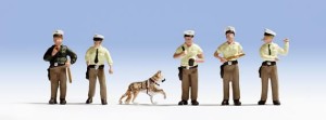 Policjanci, skala N, NOCH 36095
