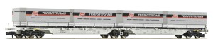 Wagon kontenerowy Sggmrs, AAE,  skala N, FLEISCHMANN 825322