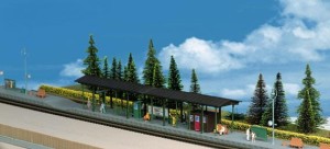 Peron kolejowy Hofheim, skala H0, KIBRI 39566