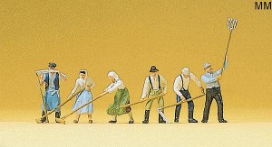 Żniwa sienne, skala TT, PREISER 75010