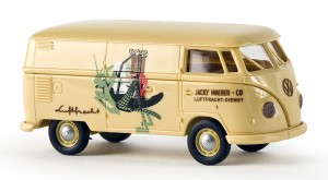 VW blaszak T1b, skala H0, BREKINA 32570