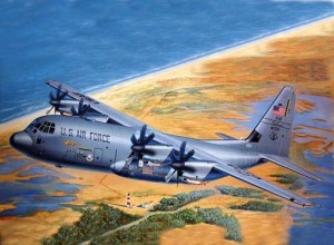 Samolot, C-130 E/H Hercules, skala 1:72, Italeri 0015