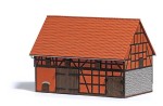 Stodoła z oborą , skala H0, BUSCH 1506