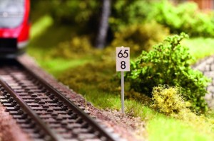 Tablice informacyjne w hektometrach 25 szt., skala H0, NOCH 14302