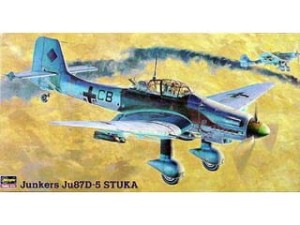 Samolot, Junkers Ju87D-5, skala 1:48, Hasegawa 09053 JT53
