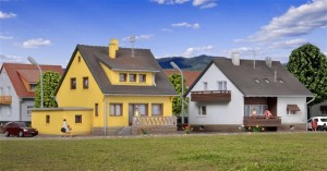 Domy jednorodzinne, skala N, KIBRI 37041