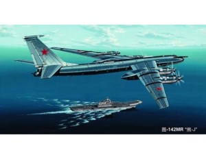 TU-142MR Bear-J, skala 1:144, TRUMPETER 03905