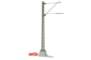 Zasilający maszt trakcji elektrycznej, skala H0, VIESSMANN 4111