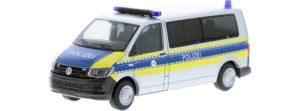 VW Bus T6 "Polizei Thüringen", skala H0, RIETZE 53737