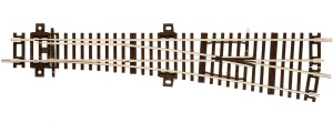 Zwrotnica prawa WR10 193 mm/10 stopni, skala TT, ROCO 4080411