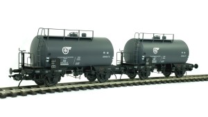 Zestaw 3 cystern VTG typu RAL7024, DB,  skala 0, LENZ 42310-07