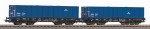 Zestaw 2 wagonów towarowych  typu 401Zk,  PKP, skala H0, PIKO 58260