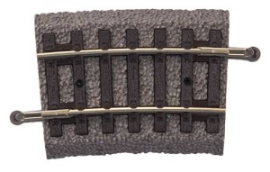 Tor łukowy R2 z podkładem, 7,5°/R=422 mm, skala H0, PIKO 55418