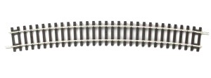 Tor łukowy R9, 908mm /15°, PIKO A-Gleis 2,5mm, skala H0, PIKO 55219