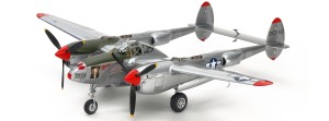 Samolot,  Lockheed P-38 J Lightning USAF, skala 1:48, Tamiya 61123