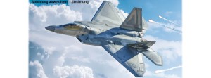 US F-22A Raptor , skala 1:48, Italeri 2822