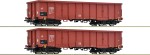 Zestaw 2-wagonów towarowych Eaos, PKP, skala H0, ROCO 6600171