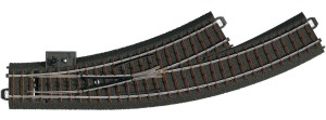 Zwrotnica łukowa lewa R1=360mm / 30°, C-Gleis, skala H0, MÄRKLIN 24671