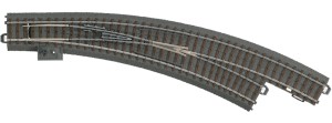 Zwrotnica łukowa prawa R3=515mm / 30°, C-Gleis, skala H0, MÄRKLIN 24772