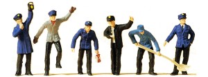 Pracownicy kolei, skala H0, PREISER 14013