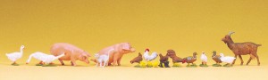 Zwierzęta gospodarcze, skala 0, PREISER 65326