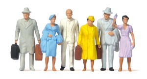 Podróżni, skala 0, PREISER 65502