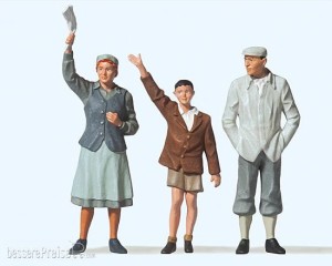 Kiwający na peronie, skala G, PREISER 45084