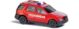 Mercedes-Benz M-Klasse Feuerwehr straż pożarna, skala N, BUSCH 8415