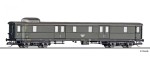 Wagon bagażowy typu Pw4ü-37, DRG,  skala TT, TILLIG 13378