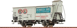 Wagon towarowy typu G10  „Heinrich Jhde“ , DRG,  skala H0, BRAWA 50931