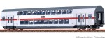 Wagon osobowy 2-klasy typu DApza687.2 pociągu TWINDEXX Vario IC2 , DB,  skala N, BRAWA 64537