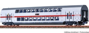 Wagon osobowy 1-klasy typu DBpza682.2 pociągu TWINDEXX Vario IC2 , DB,  skala N, BRAWA 64538