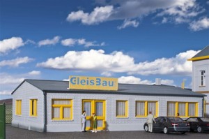 Kantyna warsztatowa firmy GleisBau , skala H0, KIBRI 39325