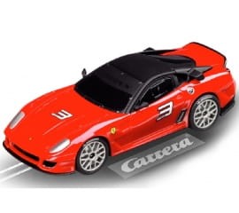 Ferrari 599 XX "Geneva Motorshow" Slot Car, skala 1:43, CARREARA 61173