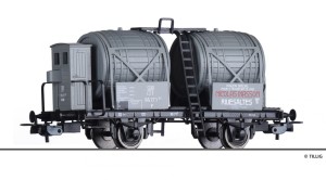 Wagon towarowy z beczkami na wino, SBB,  skala H0, TILLIG 76762