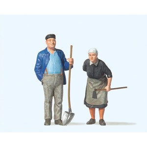 Rolnicy przy pracy, skala G, PREISER 45071