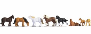Konie , skala TT, NOCH 45762