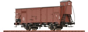 Wagon towarowy kryty typu G10 , DB, skala N, BRAWA 67494