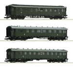 Zestaw 3 wagonów osobowych 2/3 klasy, PKP, skala H0, ROCO 6200112