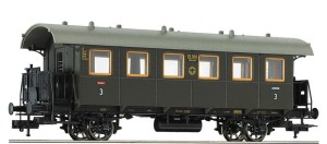 Wagon osobowy BCi bay10, skala H0, FLEISCHMANN 5092