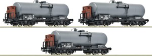 Zestaw 3-cystern, DRG, skala H0, ROCO 6600062