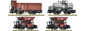 Zestaw 4-wagonów towarowych, DRG, skala N, FLEISCHMANN6660120