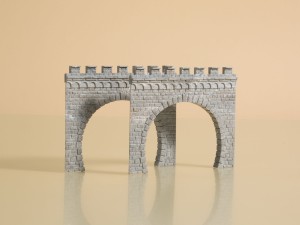 2 portale tunelu 2-torowego, skala TT, AUHAGEN 43609