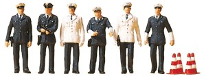 Policjanci niemieccy, skala H0, PREISER 10422