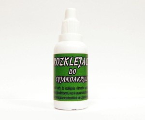 Rozklejacz do cyjanoakrylu 20 ml, WAMOD Wa26
