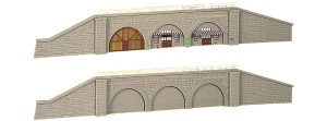 Mury podporowe, skala N, KIBRI 37671