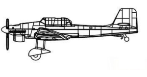 Junkers JU-87, zestaw 6 szt, skala 1:350, TRUMPETER 06280