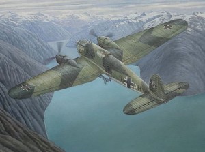Samolot,  Heinkel He111 H-6  , skala 1:144, RODEN 341