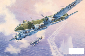 Samolot,  Focke-Wulf FW200C-6 Condor  , skala 1:144, RODEN 340